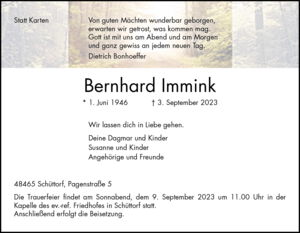 Bernhard Immink