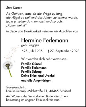 Hermine Ferlemann