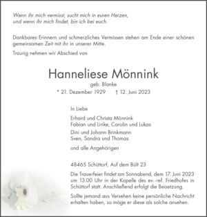 Hanneliese-Mönnink