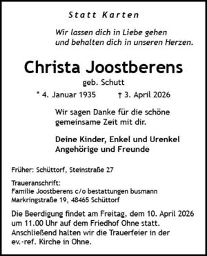 Christan Joostberens