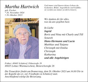 Martha Hartwich