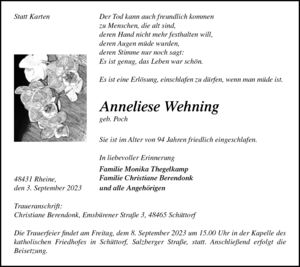 Anneliese Wehning